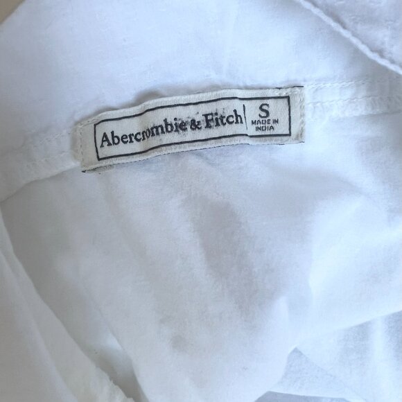 "Abercrombie and Fitch" linen white dress with pockets! - Size S - Picture 8 of 8